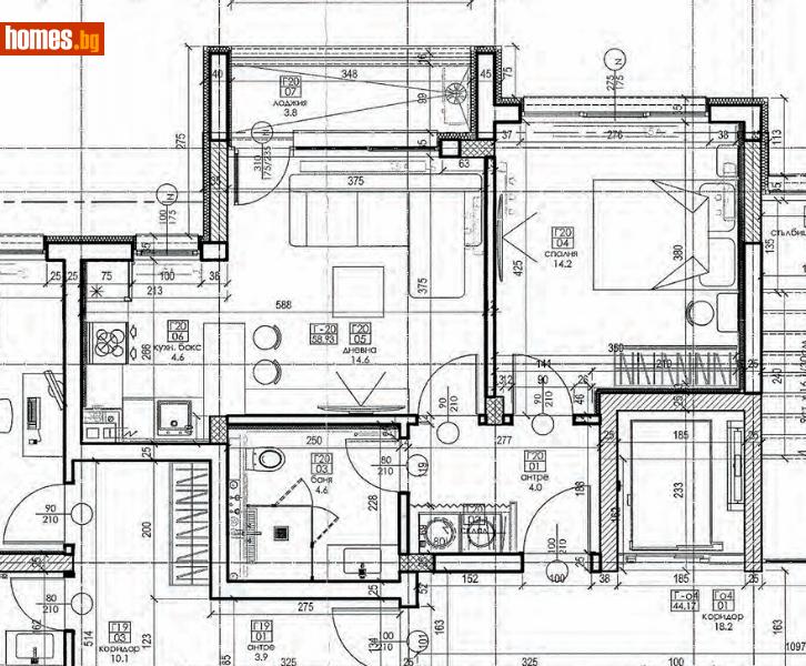 Двустаен, 66m² - Жк. Дружба 2, София - Апартамент за продажба - MD design - 112455360