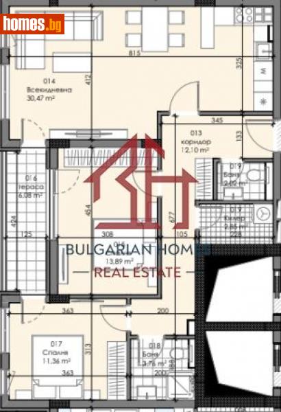 Тристаен, 114m² - Жк. Сердика, София - Апартамент за продажба - Bulgarian Homes - 112459442