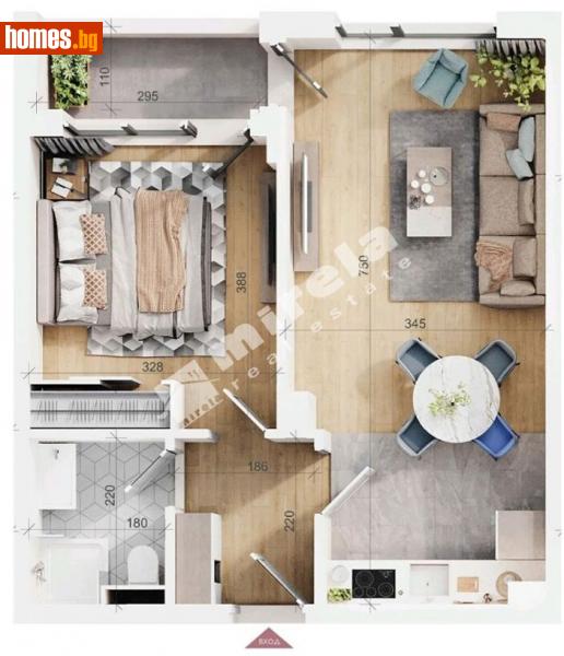 Двустаен, 65m² - ,  - Апартамент за продажба - МИРЕЛА - 112464899