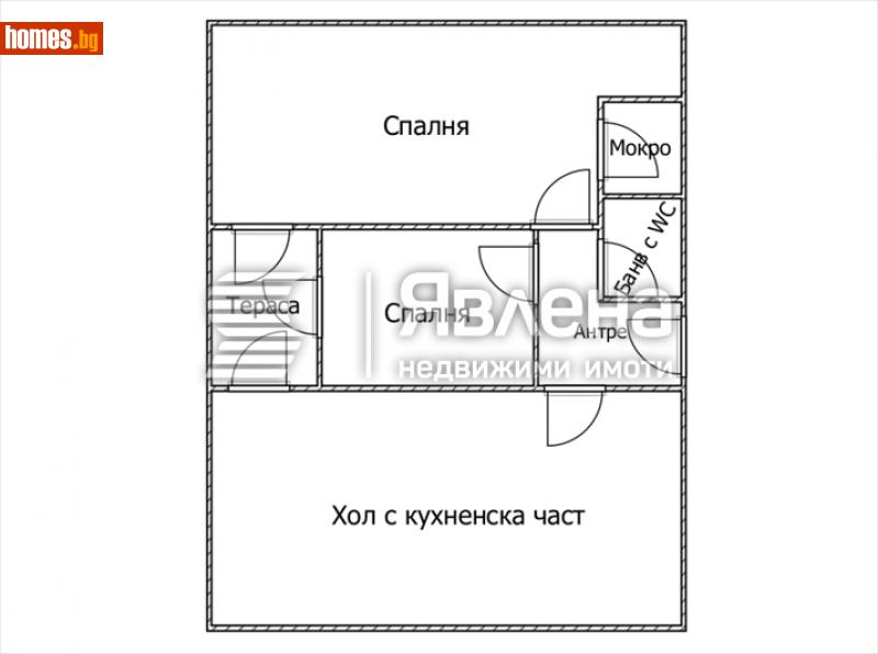 Тристаен, 88m² - Жк. Дървеница, София - Апартамент за продажба - ЯВЛЕНА - 112464992