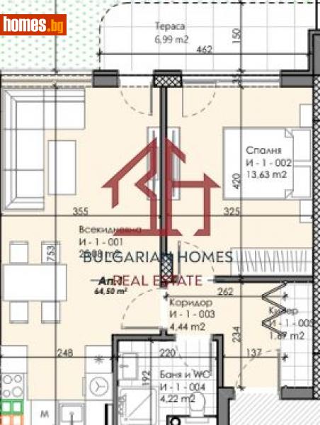 Двустаен, 76m² - Жк. Сердика, София - Апартамент за продажба - Bulgarian Homes - 112470772