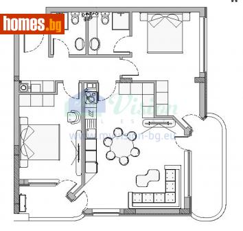 Тристаен, 127m² - Апартамент за продажба - 112470786