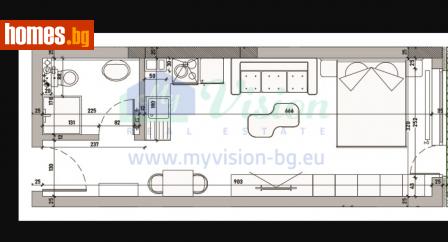 Едностаен, 39m² - Апартамент за продажба - 112470791