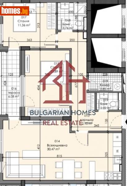 Тристаен, 114m² - Жк. Сердика, София - Апартамент за продажба - Bulgarian Homes - 112470830