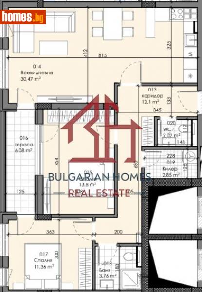 Тристаен, 114m² - Жк. Зона Б18, София - Апартамент за продажба - Bulgarian Homes - 112470975