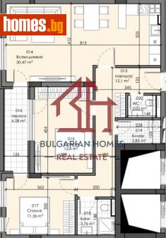 Тристаен, 114m² - Апартамент за продажба - 112470985