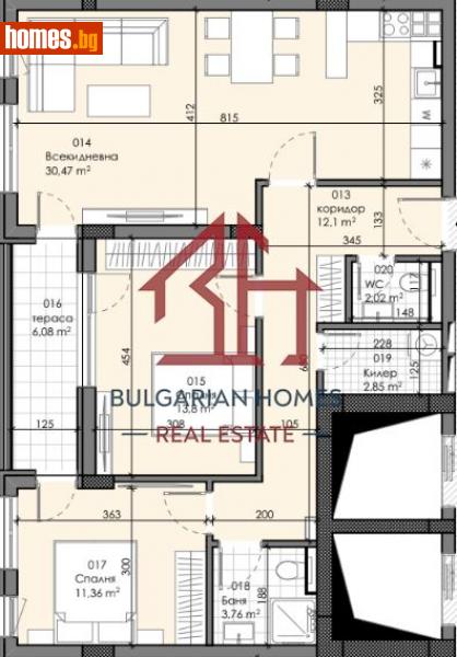 Тристаен, 114m² - Жк. Зона Б18, София - Апартамент за продажба - Bulgarian Homes - 112471017