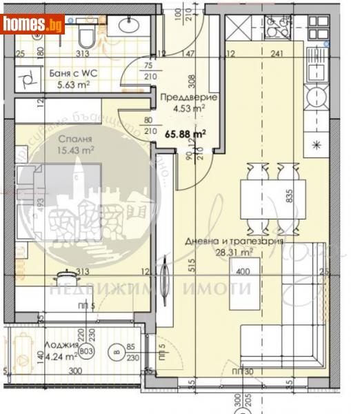 Двустаен, 80m² - Кв. Кършияка, Пловдив - Апартамент за продажба - Арт Каза - 112471791