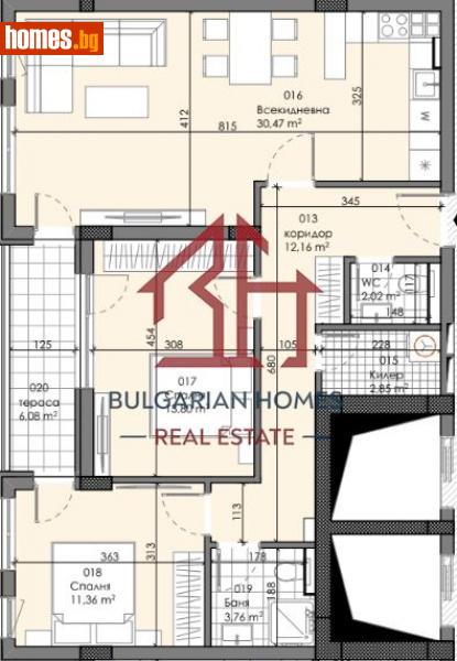 Тристаен, 113m² - Жк. Зона Б18, София - Апартамент за продажба - Bulgarian Homes - 112483708