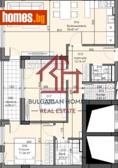 Тристаен, 113m² - Апартамент за продажба - 112483723