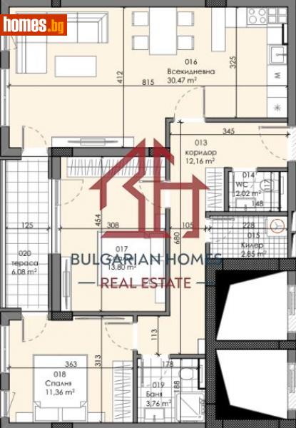 Тристаен, 113m² - Жк. Зона Б18, София - Апартамент за продажба - Bulgarian Homes - 112483763