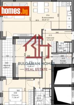 Тристаен, 113m² - Апартамент за продажба - 112483811