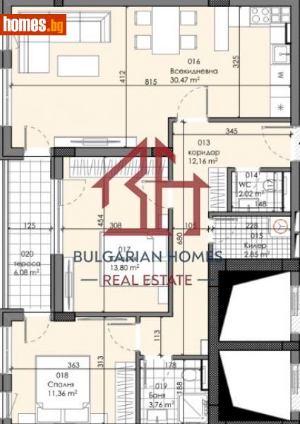 Тристаен, 113m² - Жк. Зона Б18, София - Апартамент за продажба - Bulgarian Homes - 112483811