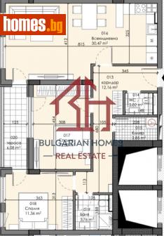 Тристаен, 113m² - Апартамент за продажба - 112483821