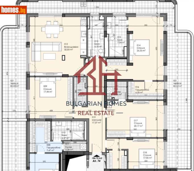 Многостаен, 302m² - Жк. Зона Б18, София - Апартамент за продажба - Bulgarian Homes - 112483841