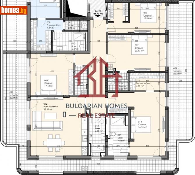 Многостаен, 302m² - Жк. Зона Б18, София - Апартамент за продажба - Bulgarian Homes - 112483890