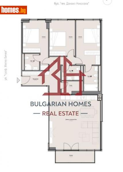 Четиристаен, 172m² -  Оборище, София - Апартамент за продажба - Bulgarian Homes - 112484196