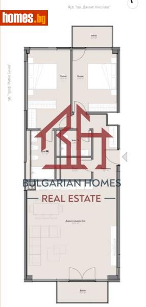 Тристаен, 141m² -  Оборище, София - Апартамент за продажба - Bulgarian Homes - 112484206