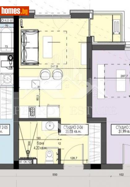 Едностаен, 35m² - Гр.Велинград, Пазарджик - Апартамент за продажба - Petrov Estate - 112501812