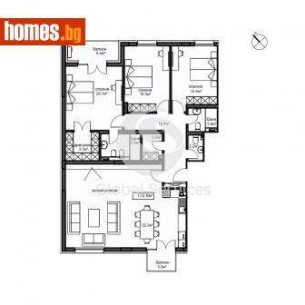 Многостаен, 208m² - Апартамент за продажба - 112511662