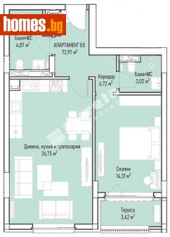 Двустаен, 91m² - Апартамент за продажба - 112512756