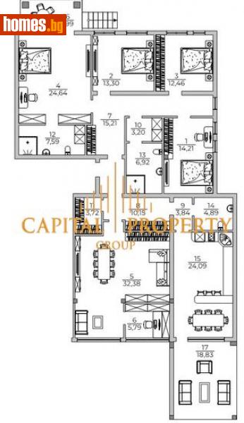 Многостаен, 285m² - М-т Кабакум, Варна - Апартамент за продажба - Капитал Пропърти Груп - 112517587