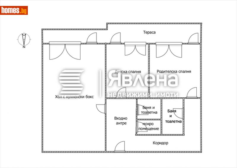 Тристаен, 140m² - Кв. Манастирски Ливади, София - Апартамент за продажба - ЯВЛЕНА - 112528408