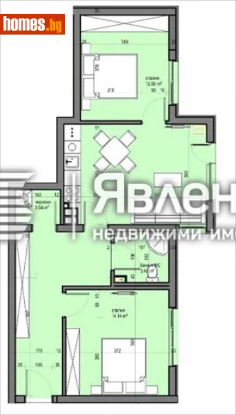 Тристаен, 93m² - Жк. Бъкстон, София - Апартамент за продажба - ЯВЛЕНА - 112535779