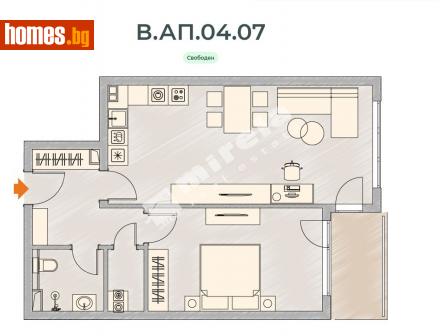 Двустаен, 85m² - Апартамент за продажба - 112603378