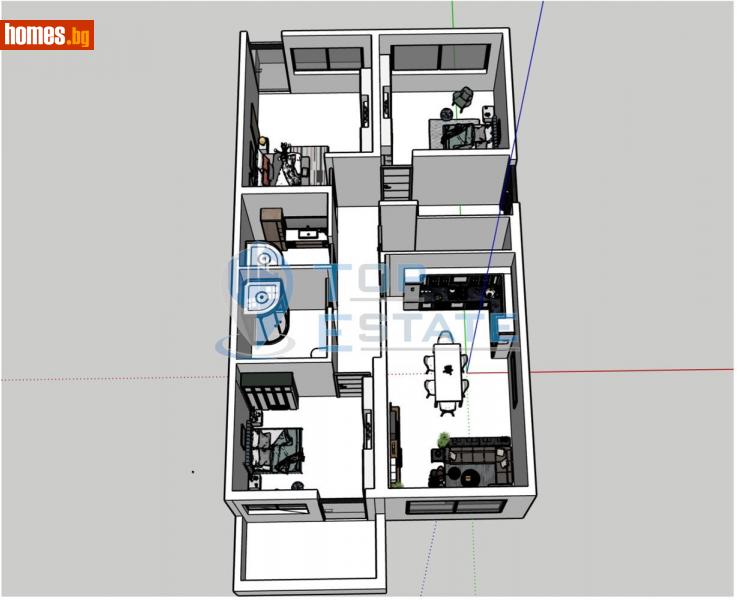 Четиристаен, 134m² - Жк. Бузлуджа, Велико Търново - Апартамент за продажба - Top Estate - 112617778