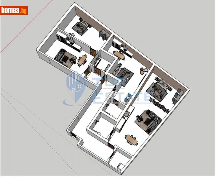 Четиристаен, 172m² - Жк. Бузлуджа, Велико Търново - Апартамент за продажба - Top Estate - 112617830