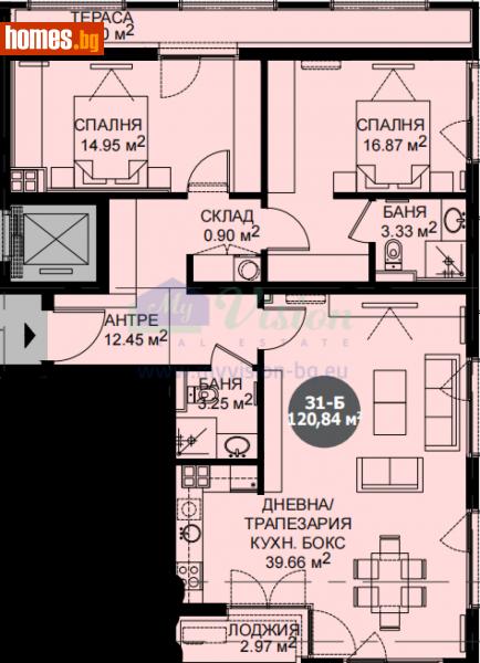 Тристаен, 140m² - Жк. Дружба 2, София - Апартамент за продажба - Myvision Real Estate - 112653802