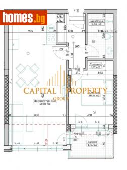 Двустаен, 69m² - Апартамент за продажба - 112689552