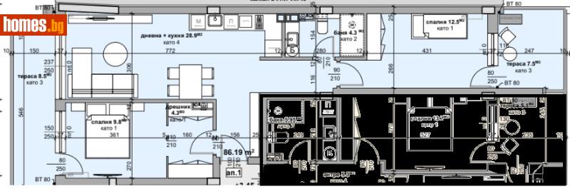 Тристаен, 120m² -  Широк център, Стара Загора - Апартамент за продажба - КОНСУЛТ ИМОТИ СС - 112772747