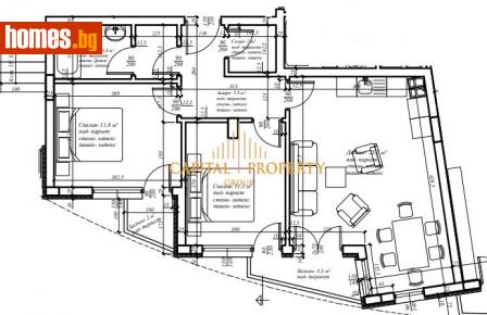 Тристаен, 91m² - Апартамент за продажба - 112798064