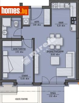 Двустаен, 75m² - Апартамент за продажба - 112803729