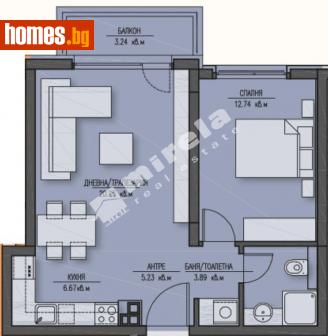 Двустаен, 75m² - Апартамент за продажба - 112803829