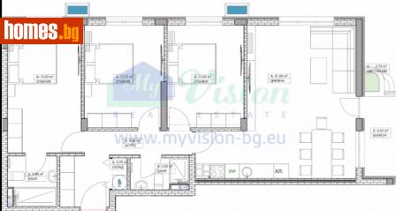 Четиристаен, 124m² - Апартамент за продажба - 112818206