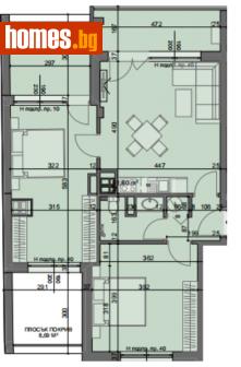 Тристаен, 108m² - Апартамент за продажба - 112829482
