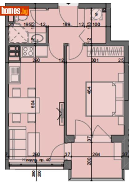 Двустаен, 62m² - Жк. Хаджи Димитър, София - Апартамент за продажба - Титан Пропъртис - 112829534