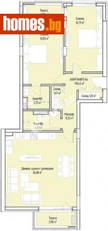 Тристаен, 146m² - Апартамент за продажба - 112839460