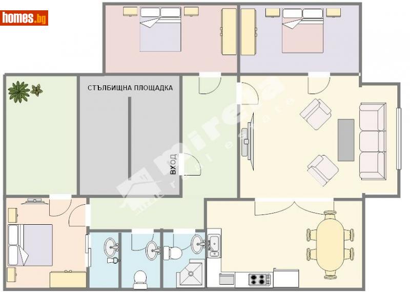 Четиристаен, 132m² - София, София - град - Апартамент за продажба - МИРЕЛА - 112840513