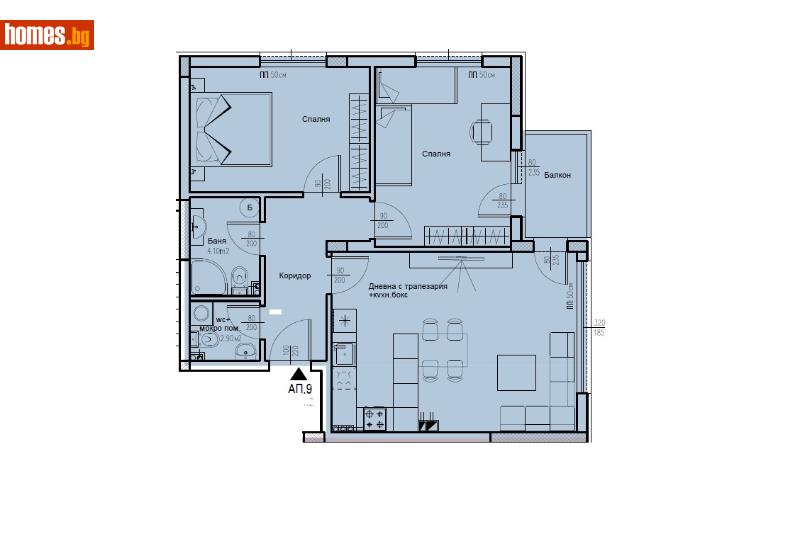 Тристаен, 99m² - Кв. Възрожденци, Кърджали - Апартамент за продажба - ТБС БГпропъртис - 112886278