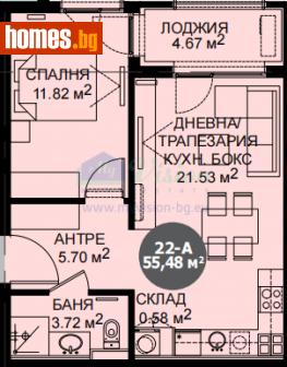 Двустаен, 65m² - Апартамент за продажба - 112897388