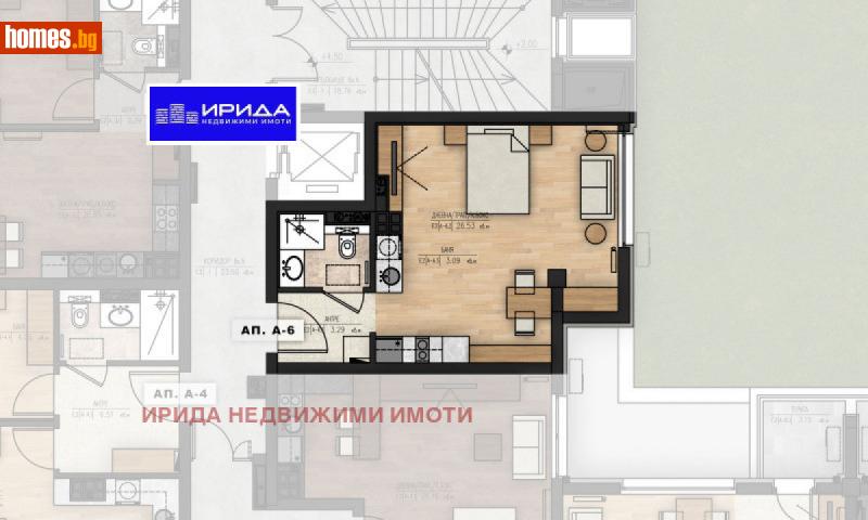 Едностаен, 47m² - Жк. Младост 1, София - Апартамент за продажба - Ирида - 112907337
