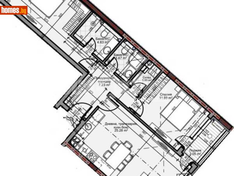 Тристаен, 100m² - Жк. Младост 4, София - Апартамент за продажба - ИМОТЕКА АД - 112907465