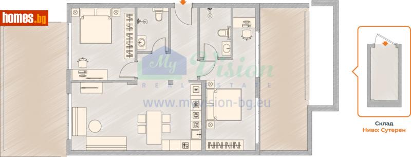 Тристаен, 171m² -  Студентски Град, София - Апартамент за продажба - Myvision Real Estate - 112927475