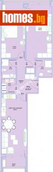 Тристаен, 124m² - Апартамент за продажба - 112934054