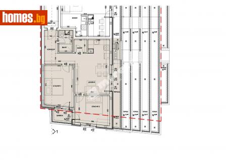 Тристаен, 97m² - Апартамент за продажба - 112945453
