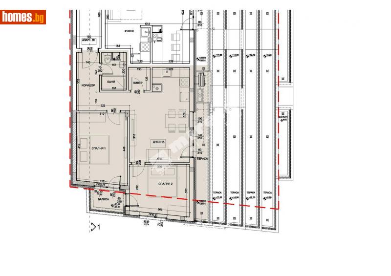 Тристаен, 97m² - Жк. Левски, Варна - Апартамент за продажба - МИРЕЛА - 112945453